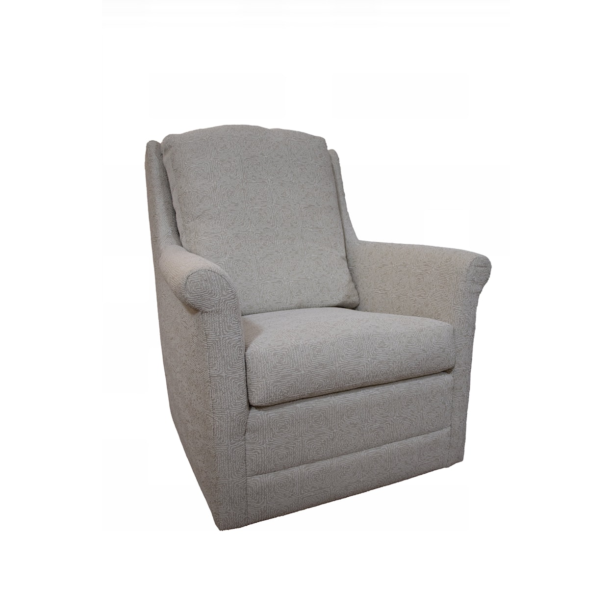 Jessica Charles Fine Upholstered Accents Casey Swivel Glider