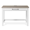 Riverside Furniture Finn Writing Desk with 2 File Cabinets