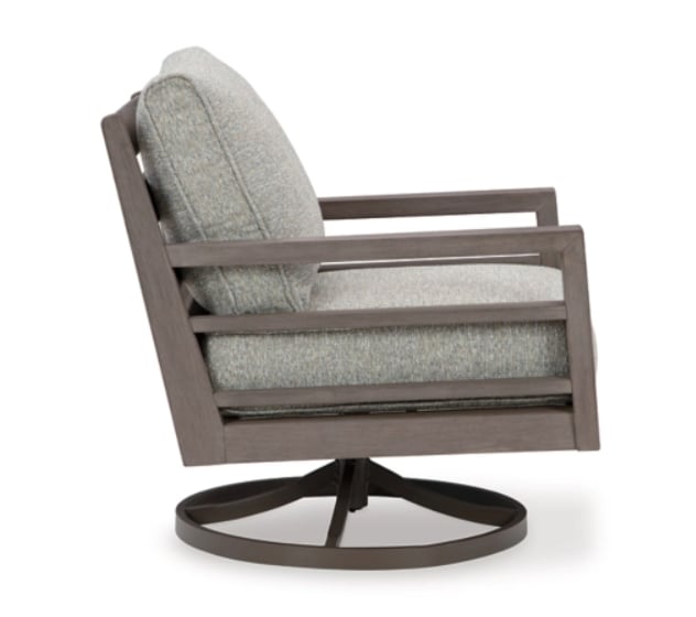 Outdoor Swivel Lounge With Cushion