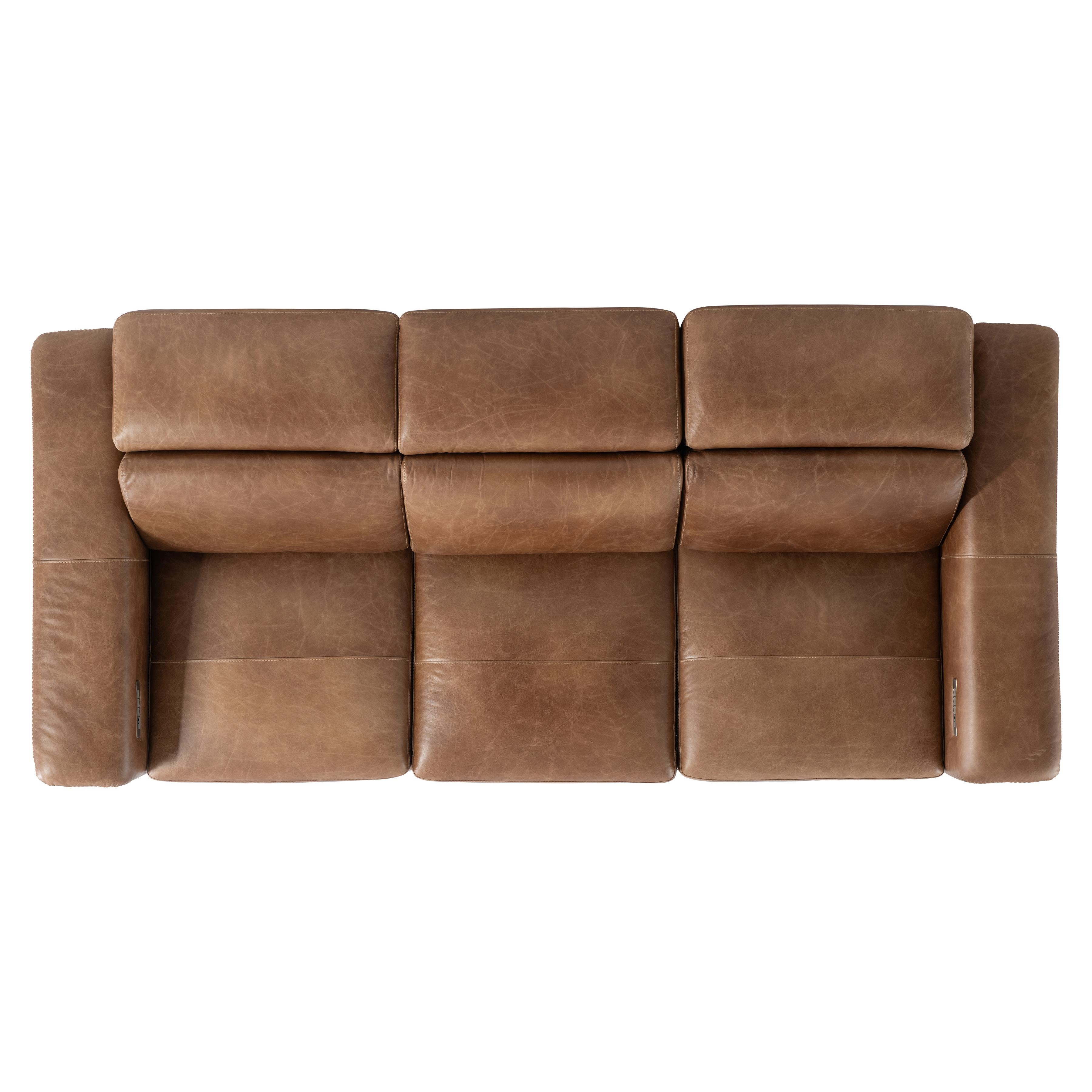 Bernhardt Lioni Contemporary Power Reclining Sofa