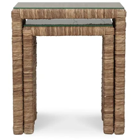 Tuscan Rush Nesting Tables