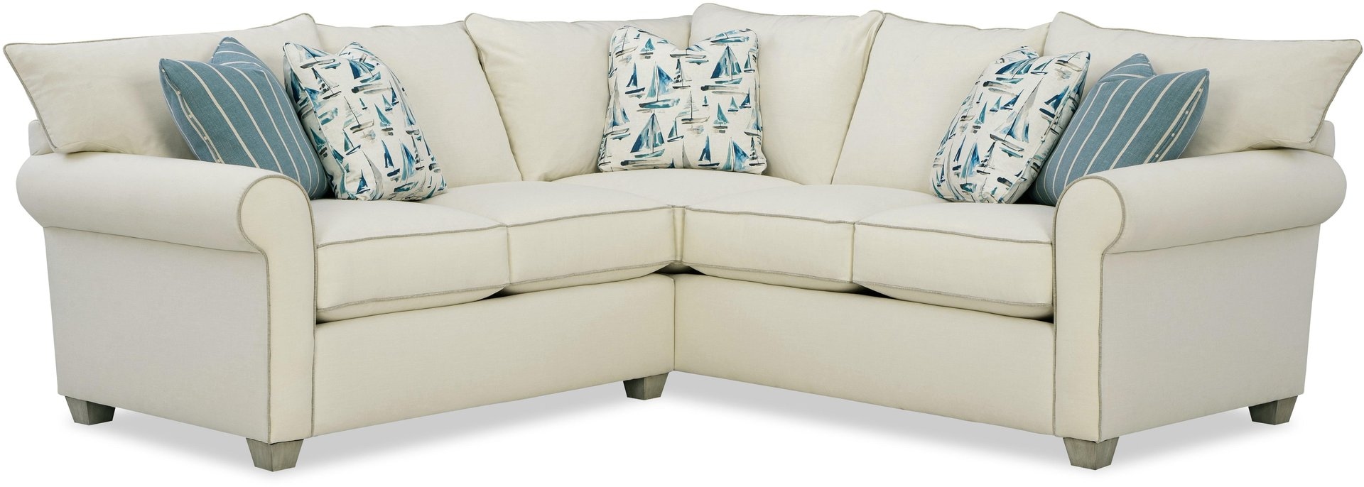 Casual Upholstered Sectional