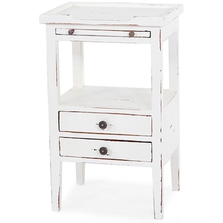 Eton 2 Drawer Side Table