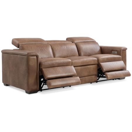Contemporary Power Reclining Sofa
