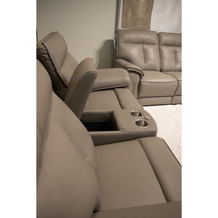 Oakley Console Loveseat Power Recliner