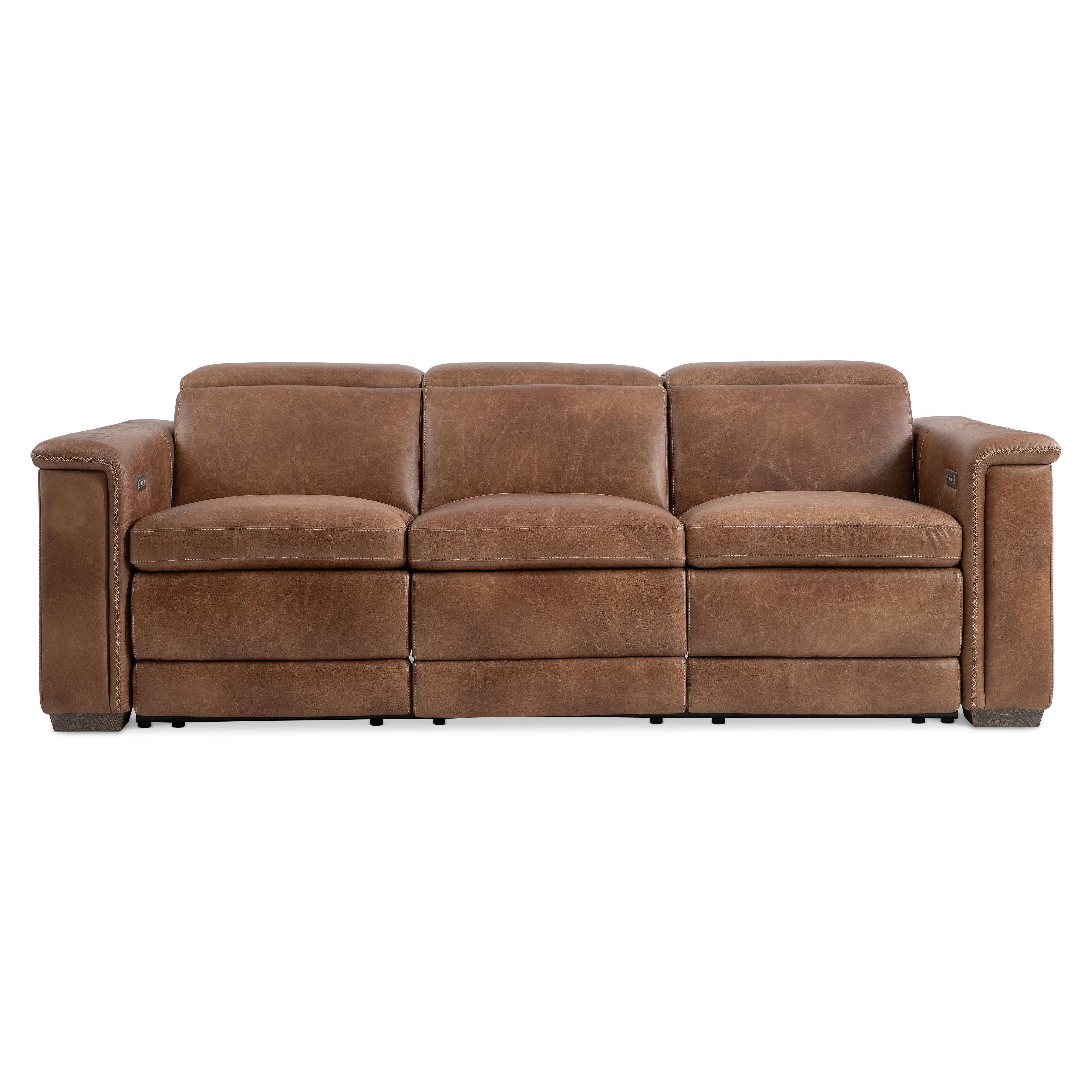 Bernhardt Lioni Contemporary Power Reclining Sofa