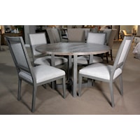 Customizable 5 Piece Dining Set with 4 Side Chairs and Table