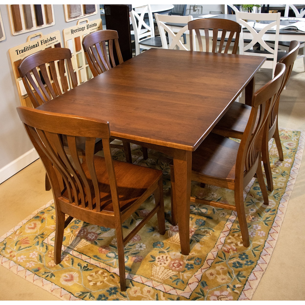 Zimmerman Chair Dining 7 PC Dining Set