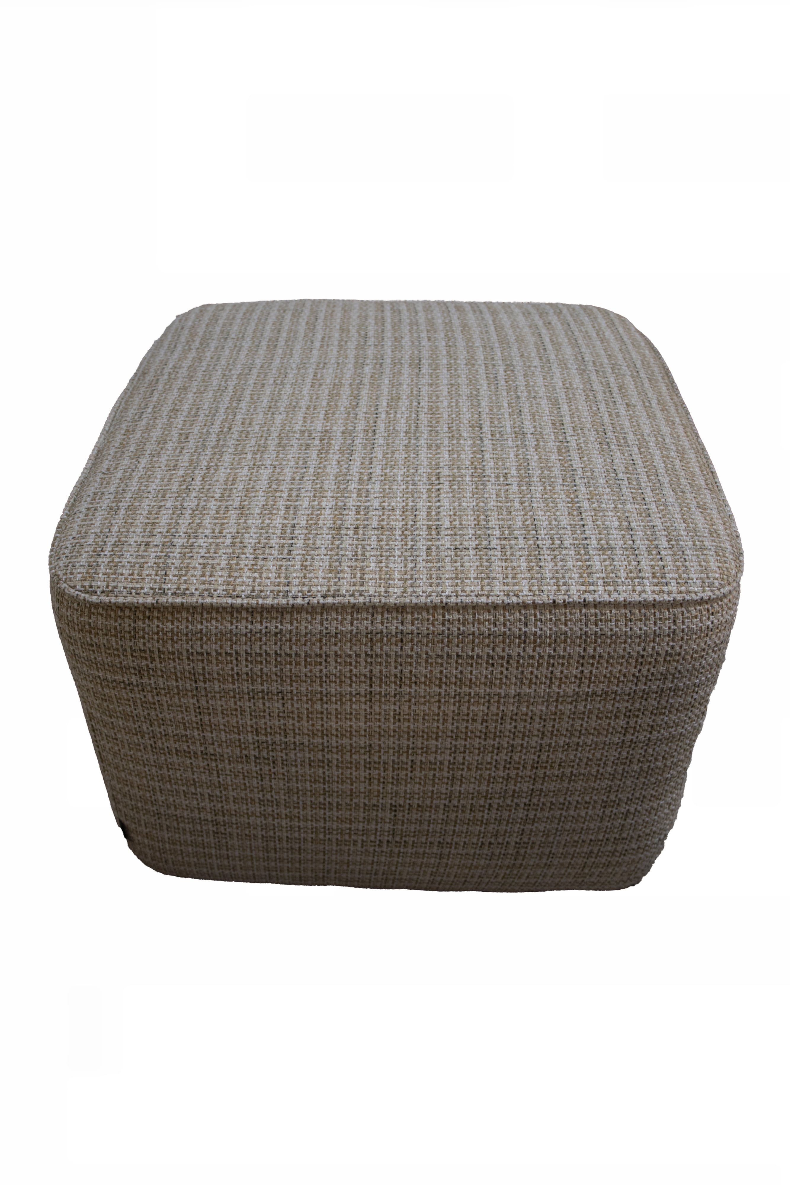 Small Square Ottoman with 1" Rotables