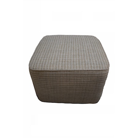 Small Square Ottoman with 1&quot; Rotables