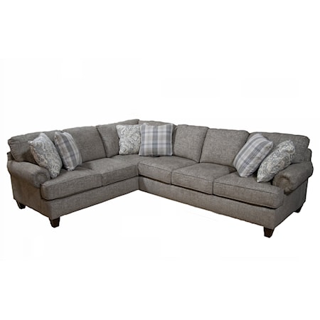 Customizable 2 PC Sectional