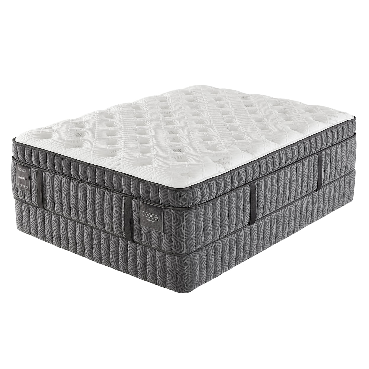 Restonic Scott Living Signature Mattress Collection Signature Ultra Euro Top Plush