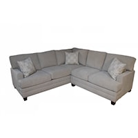 Carolina 2 PC Sectional with Track Arms
