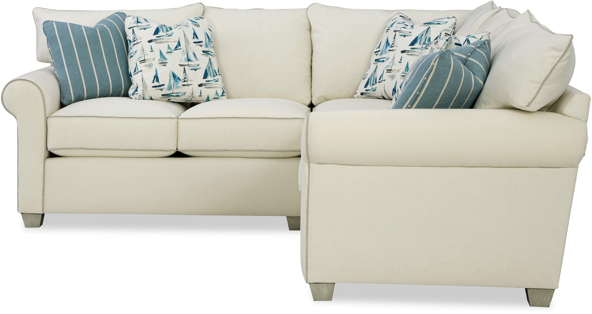 Casual Upholstered Sectional