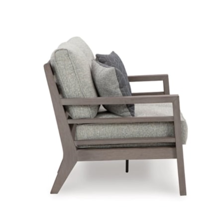 Outdoor Loveseat With Cushion