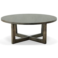 Benchmade Maple 42 Inch Round Cocktail Table