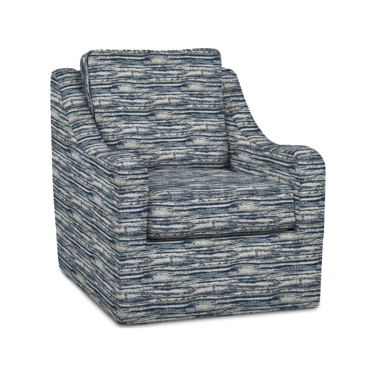 Craftmaster L087710BDSC Upholstered Accent Swivel Chair
