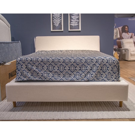 Customizable Queen Bed w/ Storage Footboard
