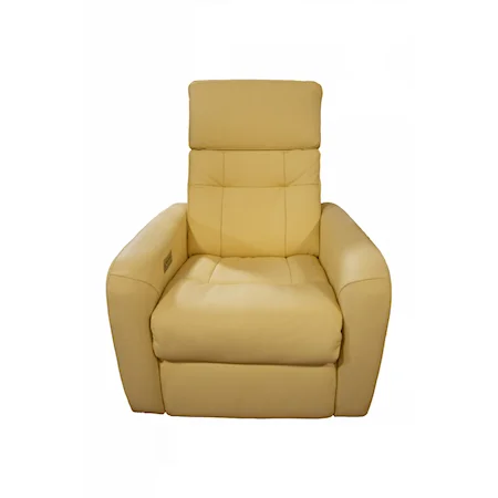 Contemporary Wallsaver Recliner with Power Headrest
