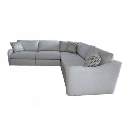 5 Piece Casual Sectional