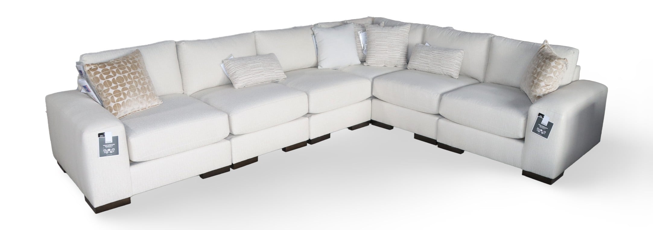 6 Piece Contemporary Sectional