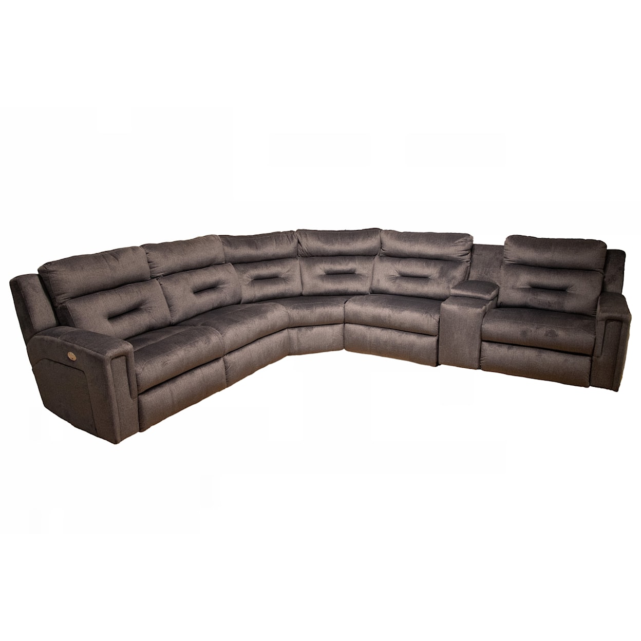 Southern Motion Excel 6 Piece Power Reclining Sectional