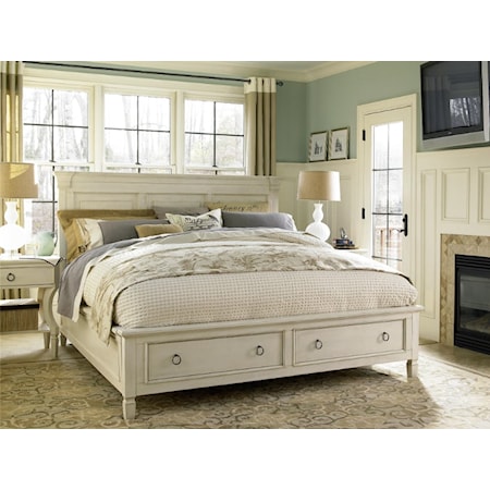 4 Piece King Storage Bedroom