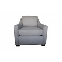 Transitional Slope Arm Chair