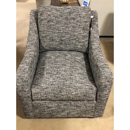 Upholstered Accent Swivel Chair