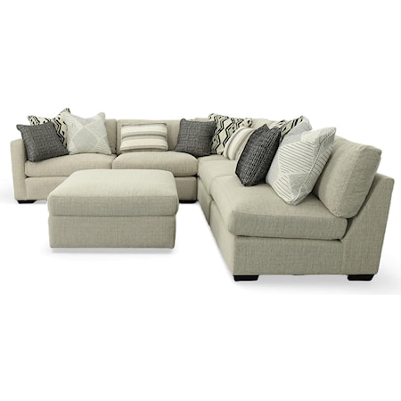 6 PC Sectional