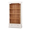 Bramble Casegood Manchester 2 Drawer Two-Tone Bookcase