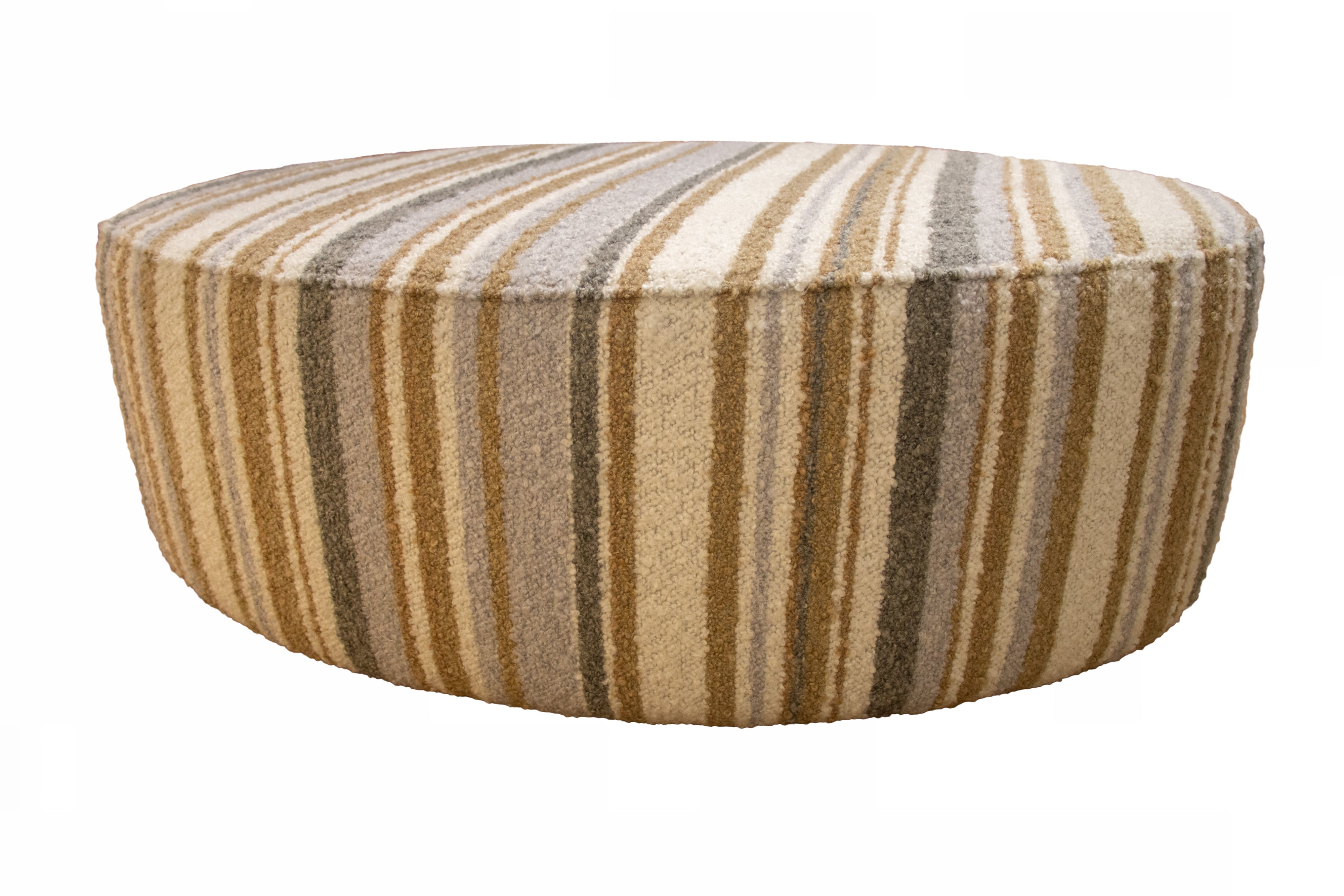 Oval Ottoman with 1&amp;quot; Rotables