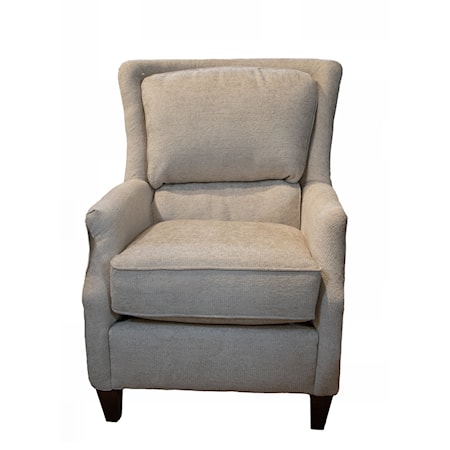 Plush Back Club Chair