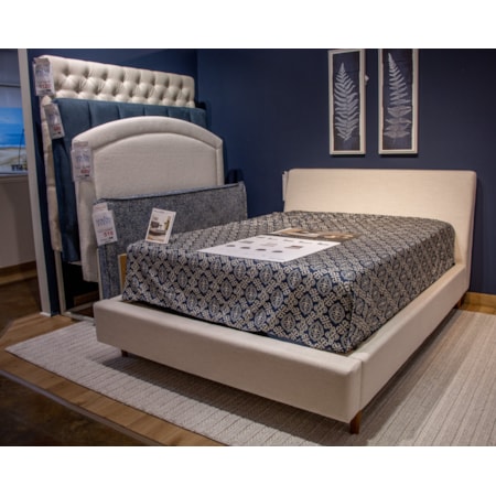 Customizable Queen Bed w/ Storage Footboard