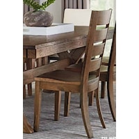 Horizontal Slat Side Chair