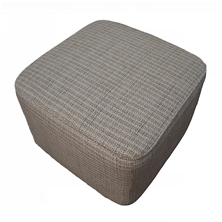 Small Square Ottoman with 1" Rotables
