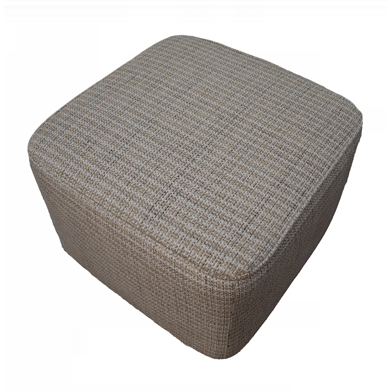 Palliser Mingle Small Square Ottoman with 1" Rotables