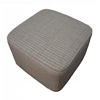 Small Square Ottoman with 1" Rotables