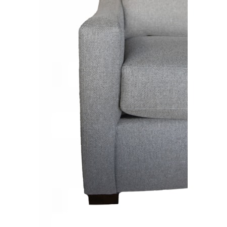 Transitional Slope Arm Chair