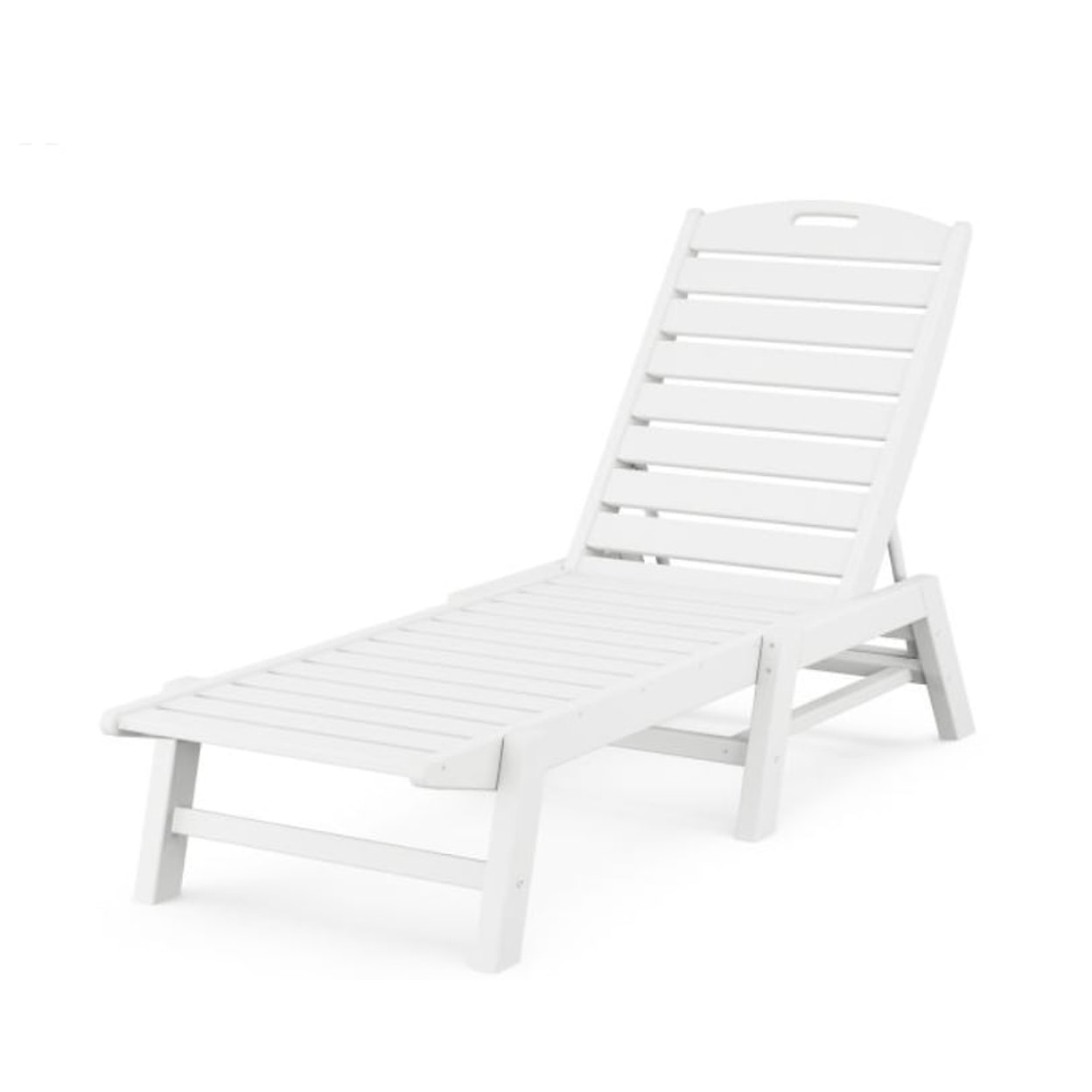 Polywood Nautical Outdoor Chaise Lounge