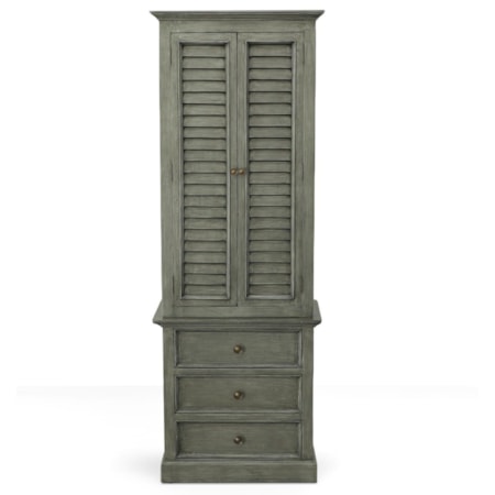 Nantucket Tall Shutter Cabinet