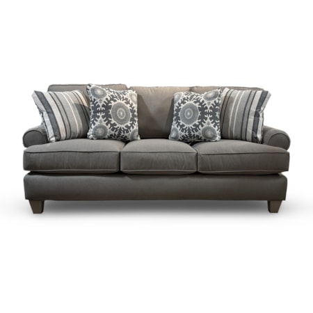 Customizable Sofa with Sock Arms