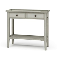 Eton Console Finished in Whisper