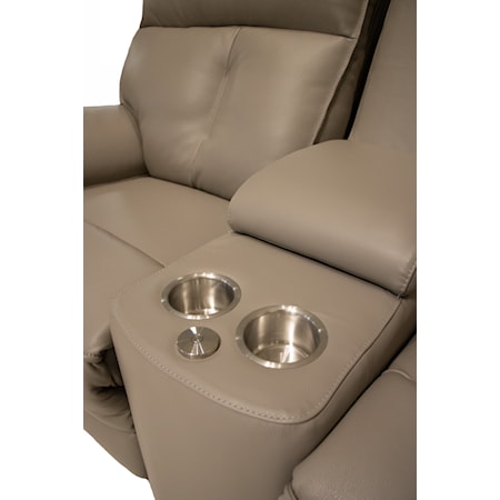 Oakley Console Loveseat Power Recliner