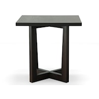 Benchmade Oak Square End Table