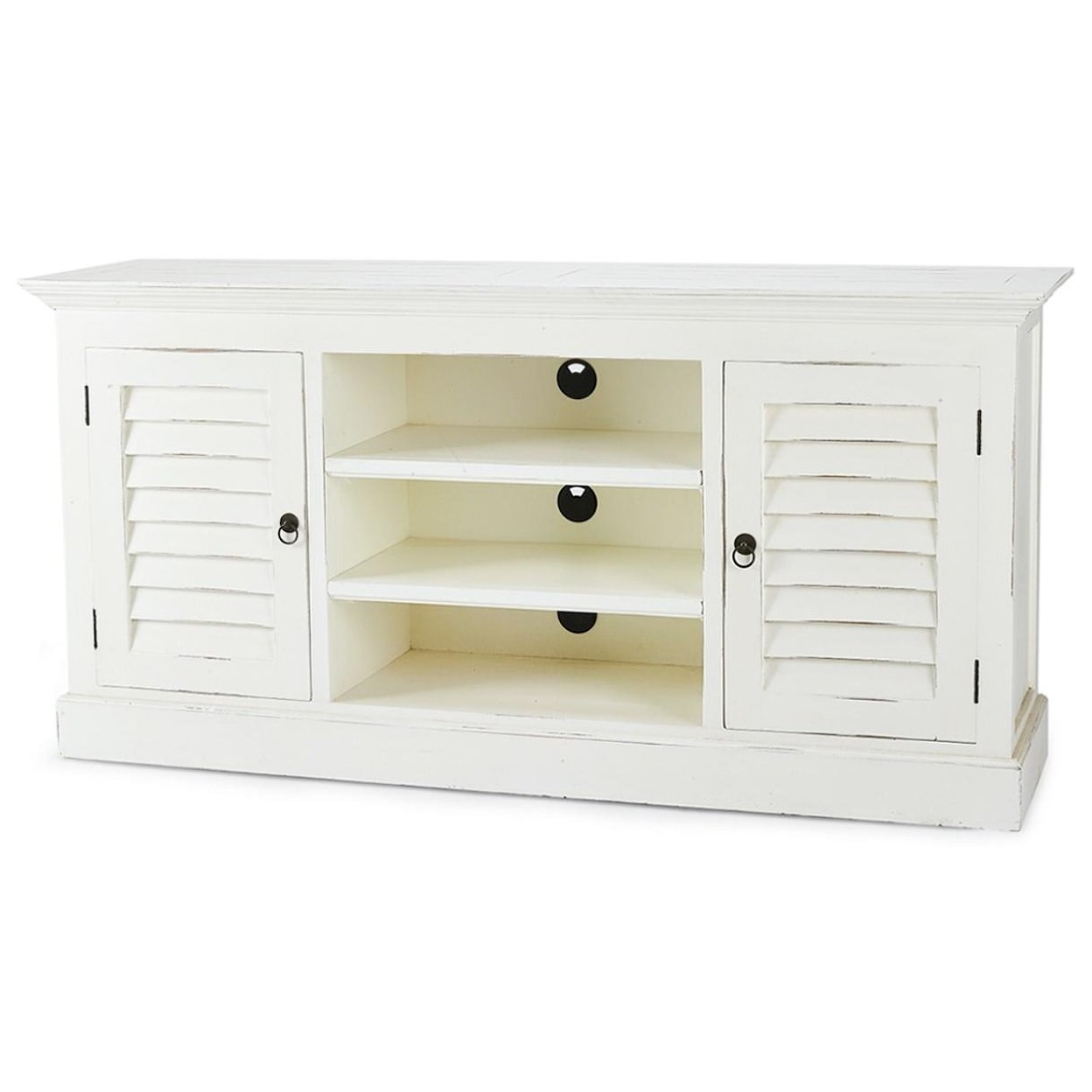 Bramble Cottage Shutter Media Cabinet