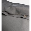 Cariloha Linen Duvet Covers King Linen Duvet Cover Set in Onyx