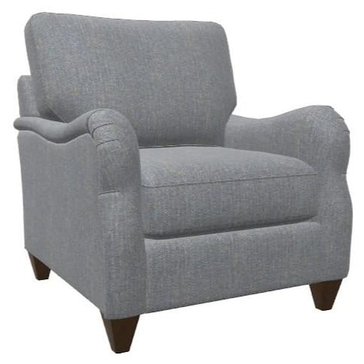 Bassett Custom Upholstery Custom Upholstered Chair