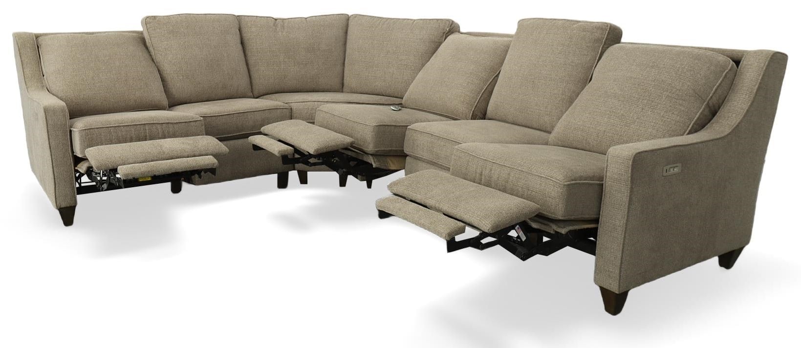 4 Piece Reclining Sectional