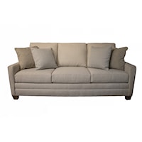 Carolina Queen Sleeper Sofa with Thin Track Arms